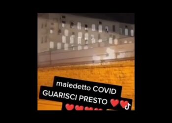Bari, fuochi d’artificio per il parente detenuto con il Covid: “Guarisci presto” – VIDEO