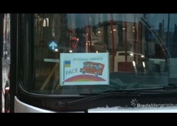 “Prossima fermata – Pace”, l’Amtab si unisce all’appello per dire ‘no’ alla guerra in Ucraina