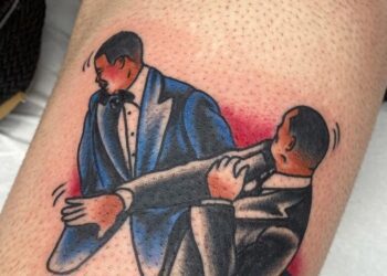 Puglia, lo schiaffo di Will Smith diventa un tatuaggio