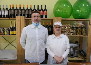 Maria, titolare "La bottega del panino"
