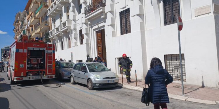 incendio via dieta di bari