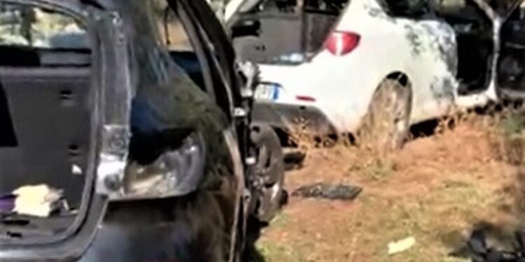 Auto cannibalizzate Bitonto