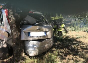 Incidente sulla SP 107 tra Terlizzi e Giovinazzo: uomo estratto dall’abitacolo dai Vigili del Fuoco