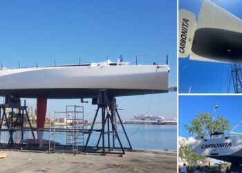 Bari, uno yacht a vela di 18 metri in fibra di carbonio: è il nuovo gioiello hi-tech di Semeraro
