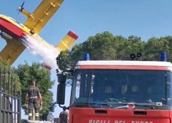 Incendio nelle campagne di Toritto, fiamme su 40 ettari di terreni e boschi: al lavoro anche due canadair