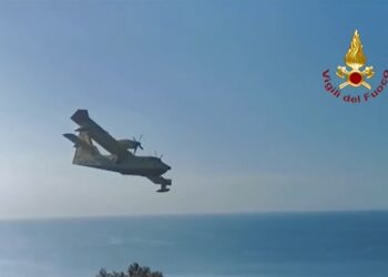 Incendio sul Gargano: fiamme domate con canadair. “Tutto lascia pensare che rogo sia doloso”