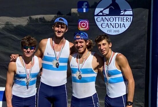 Canottaggio Campionato Di Società, Argento Quattro Di Coppia Senior Maschile Cc Barion
