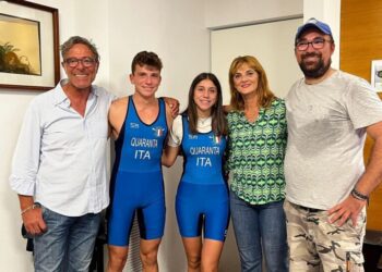 Cc Barion Canottaggio, Michelangelo Ed Alessandra Quaranta Al Mondiale Di Beach Sprint