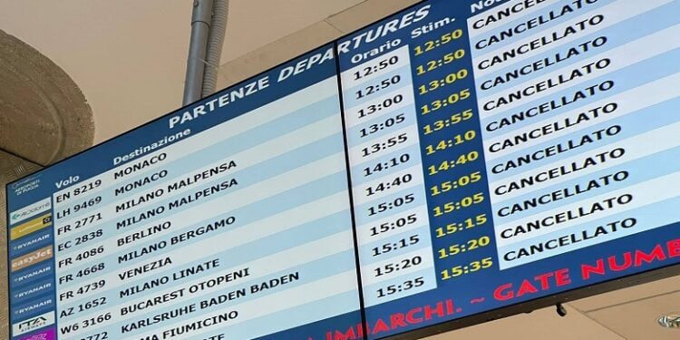 Voli Cancellati Bari