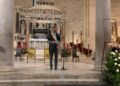21 12 22 Il Saluto Del Sindaco Decaro Alla Veglia Per La Pace Organizzata Dalla Cei E Dall’arcidiocesi Di Bari Bitonto Sulla Tomba Di San Nicola