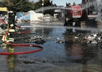 Modugno Incendio
