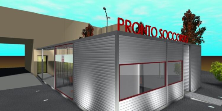 Rendering Pronto Soccorso Molfetta