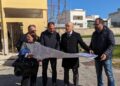 07 03 23 Oggi Il Sopralluogo Sul Cantiere Per La Riqualificazione Del Campo Sportivo Leo Dell'acqua A Carbonara 2