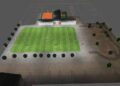 07 03 23 Oggi Il Sopralluogo Sul Cantiere Per La Riqualificazione Del Campo Sportivo Leo Dell'acqua A Carbonara Render
