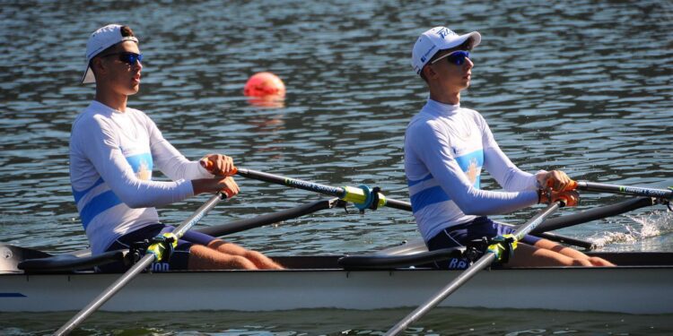 Canottaggio Primo Meeting Nazionale Piediluco, Oro Doppio U17 Leonardo Bellomo Pasquale Tamborrino Del Cc Barion