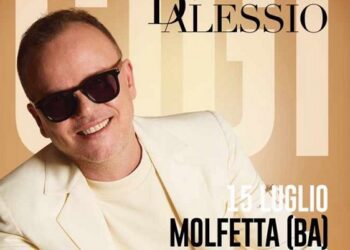 Gigi D'alessio Molfetta Cop