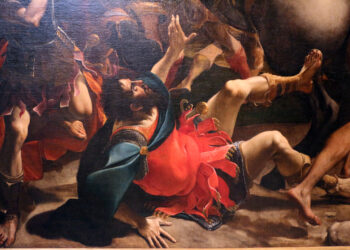 Ludovico Carracci, Conversione Di Saulo, 1587 88, Da S. Francesco 03