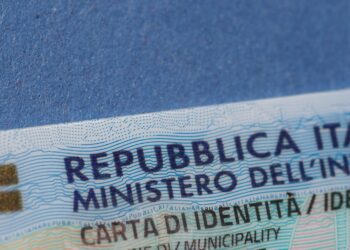 Italian Identity Card In Rome