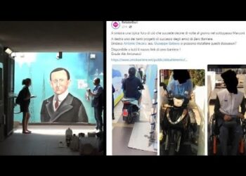 Dipingono I Murales Del Sottopasso Marconi Mentre Sfrecciano Gli Scooter, La Denuncia Di Retake