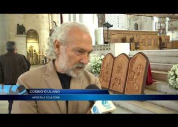 Un Bassorilievo Di San Nicola Per Mosca, Ecco L’opera “di Pace” Dello Scultore Pugliese Cosimo Giuliano – Video