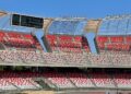 19 06 23 Avviate Le Prime Operazioni Per Montaggio Coperture Stadio San Nicola 2