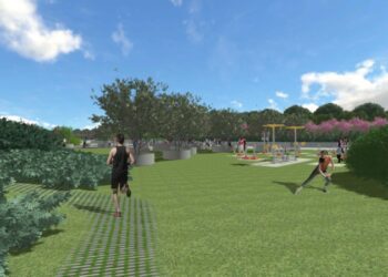 26 06 23 Parco Della Rinascita Area Fitnees Primavera 10 Anni Render