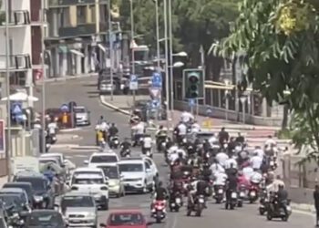 corteo moto di gioia