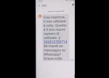 ‘mamma Questo è Il Mio Nuovo Numero, Mi Mandi Un Whatsapp?’. Nuova Truffa Via Sms. “non Rispondete”