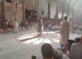 Solstizio D’estate 2023, Nella Cattedrale Di Bari Si Ripete La Magia Delle Luci – Video