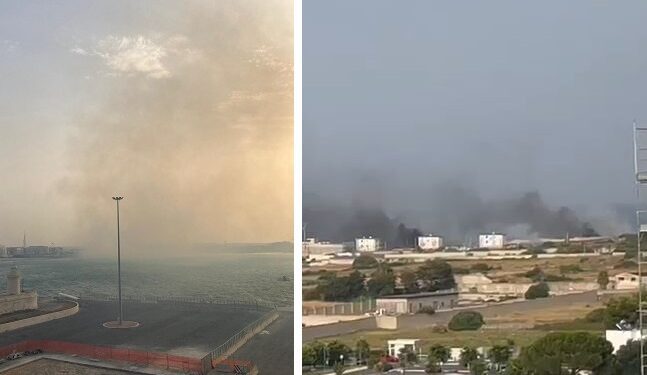 Incendio Lungomare