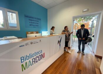 27 09 23 Colibrì La Rete Delle Biblioteche Di Bari Inaugurata La Biblioteca Marconi Presso L' I.c. Duse 3