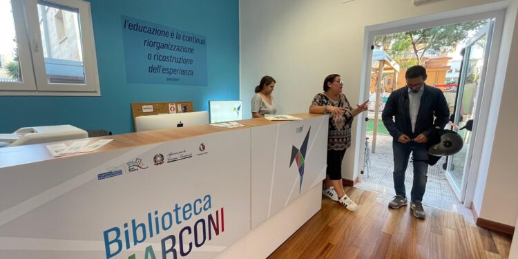27 09 23 Colibrì La Rete Delle Biblioteche Di Bari Inaugurata La Biblioteca Marconi Presso L' I.c. Duse 3