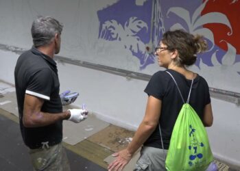 Bari, Volontari Ripuliscono Sottopasso Ma All’artista Rubata La Bicicletta. E Scatta La ‘colletta’ – Video