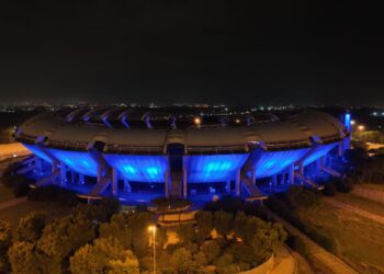 10 10 2023 Il 14 Ottobre A Bari L'incontro Italia Malta, La Città Si Veste Di Azzurro Nei Giorni Che Precedono La Partita 1
