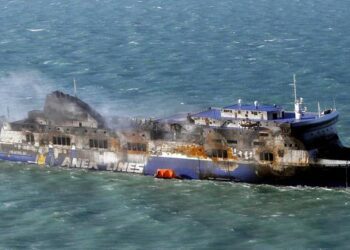 L'incendio A Bordo Del Norman Atlantic