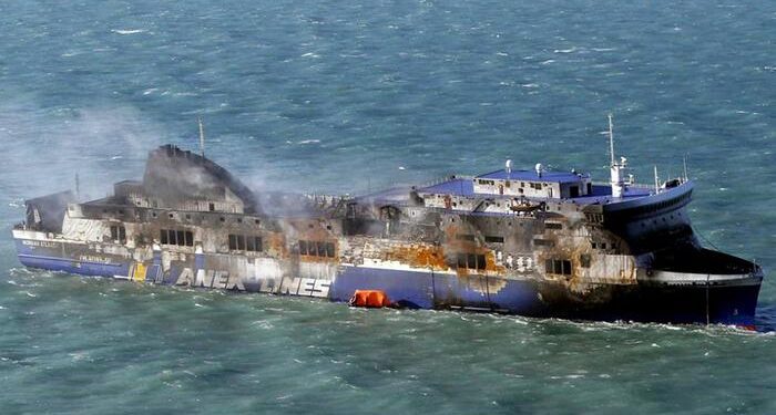 L'incendio A Bordo Del Norman Atlantic
