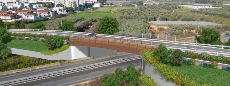 Ponte Ciclopedonale Ss100