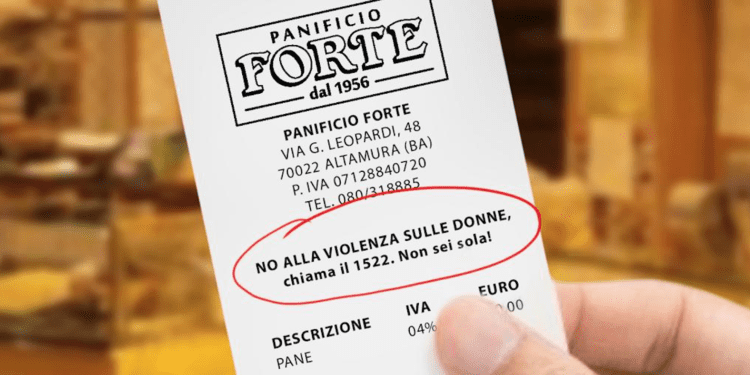 Panificio Forte Violenza Donne