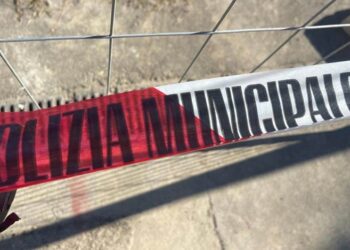 Incidente Nastro Polizia Locale 2