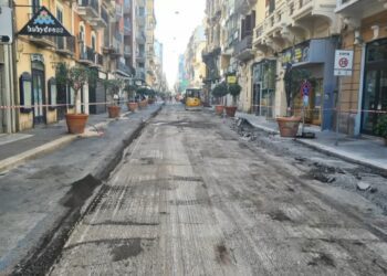 Via Manzoni Lavori