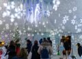 Borgo Di Natale Igloo Con Babbo Natale