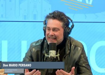 Con Antonio Palumbo, Regista, Don Mario Persano, Padre Gerardo Cioffari – Centro Studi Nicolaiani