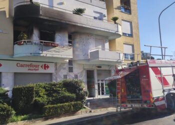 Incendio Canosa