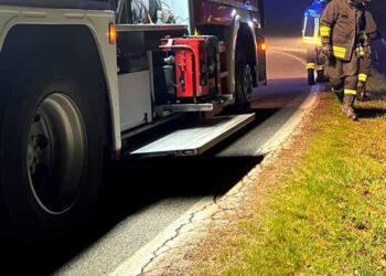 Vigili Del Fuoco Incidente Notte