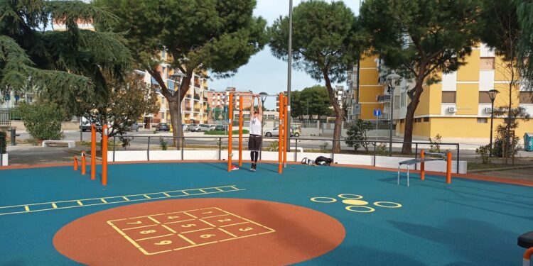 09 02 24 Stramattina L'inaugurazione Del Nuovo Punto Sport Nel Giardino Di Via Caldarola 1