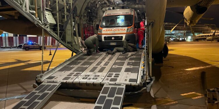 Aereo Ambulanza Trasporto3