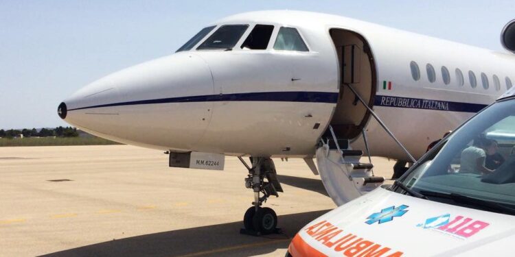 Aeronautica Ambulanza Falcon 900