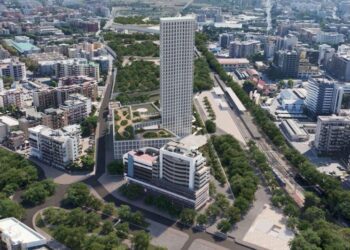 Rendering Palazzi Parco Rinascita