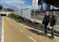 07 03 24 Oggi Il Sopralluogo Dell’assessore Mele Sul Sottopasso Ciclopedonale Che Congiunge La Rotatoria Di Via Bellomo Con Via Delle Murge