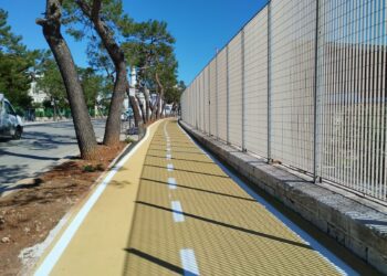 15 03 24 Completati I Lavori Di Manutenzione Straordinaria Della Pista Ciclabile Che Collega Il Varco Della Vittoria Al Cus